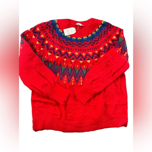 Time and Tru Women’s Christmas Holiday Sweater XL(16-18) NWT - Picture 1 of 2